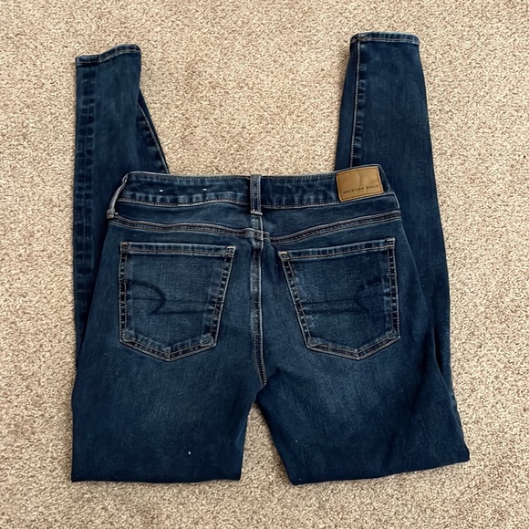 American Eagle 36 NE(X)T LEVEL STRETCH Dark Wash Jeans - Picture 2 of 6